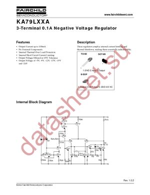 KA79L05AZBU datasheet  